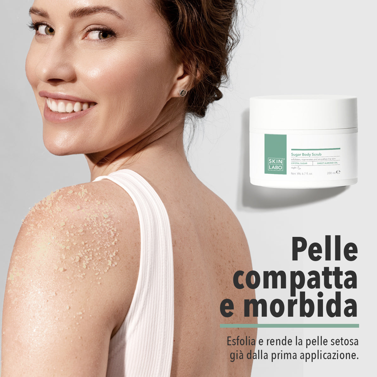 EXFOLIANT DE CORP CU ZAHĂR