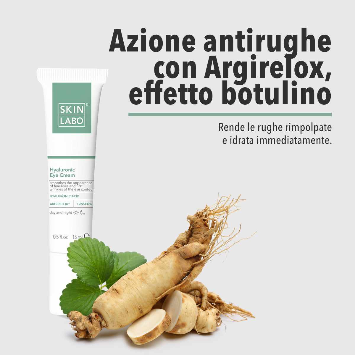 CREMĂ PENTRU CONTURUL OCHILOR CU ACID HIALURONIC