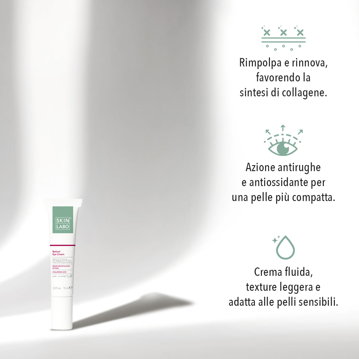 CREMĂ PENTRU CONTURUL OCHILOR CU RETINOL