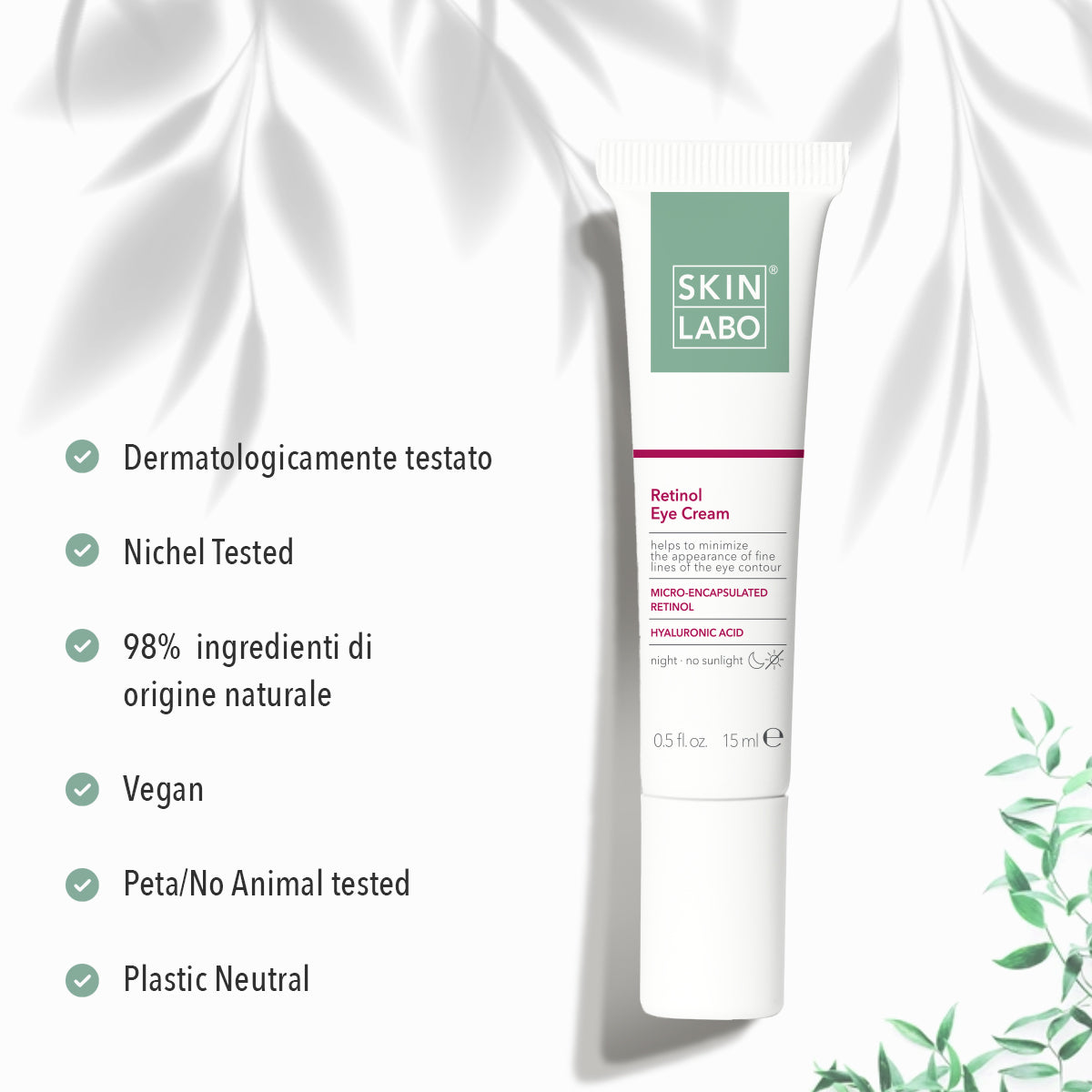 CREMĂ PENTRU CONTURUL OCHILOR CU RETINOL