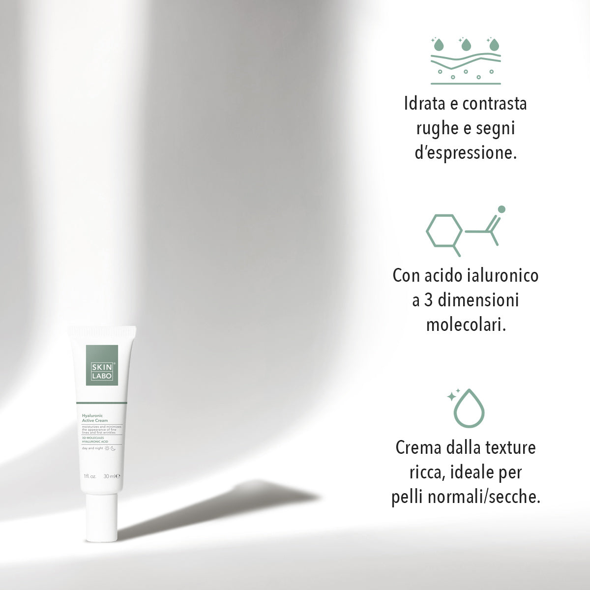 CREMĂ ACTIVĂ CU ACID HIALURONIC